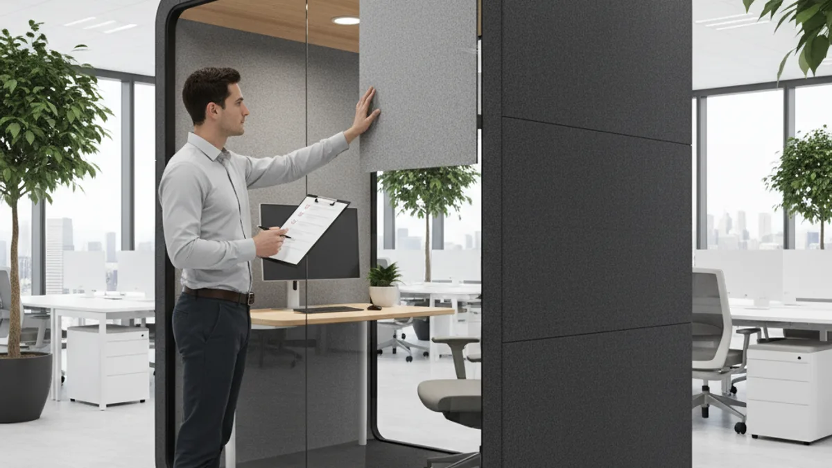 Як обрати офісну кабіну: покроковий гід від науковців
